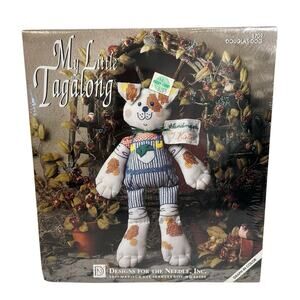 Vtg My Little Tagalong DOUGLAS DOG 8709 Cross Stitch Designs For The Needle NEW
